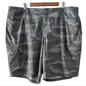 KUHL Freeflex Camo Womens Cargo Shorts